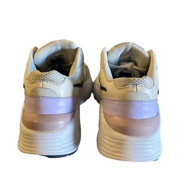 Nike Air Max Fusion Athletic Running Shoes Beige Sneakers Women’s Sz 7.5 - Picture 5 of 10